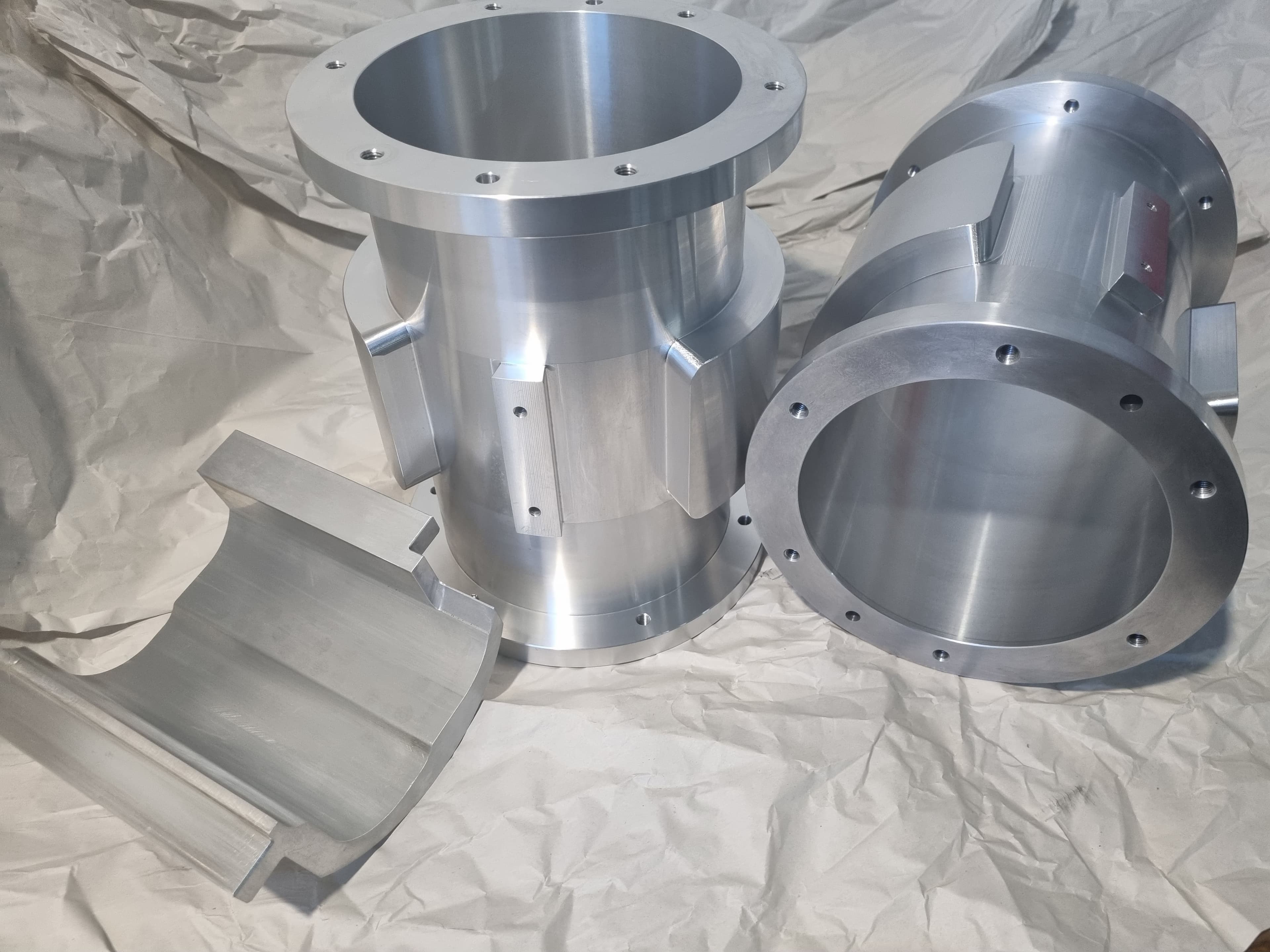 Industrial systems and assemblies from production