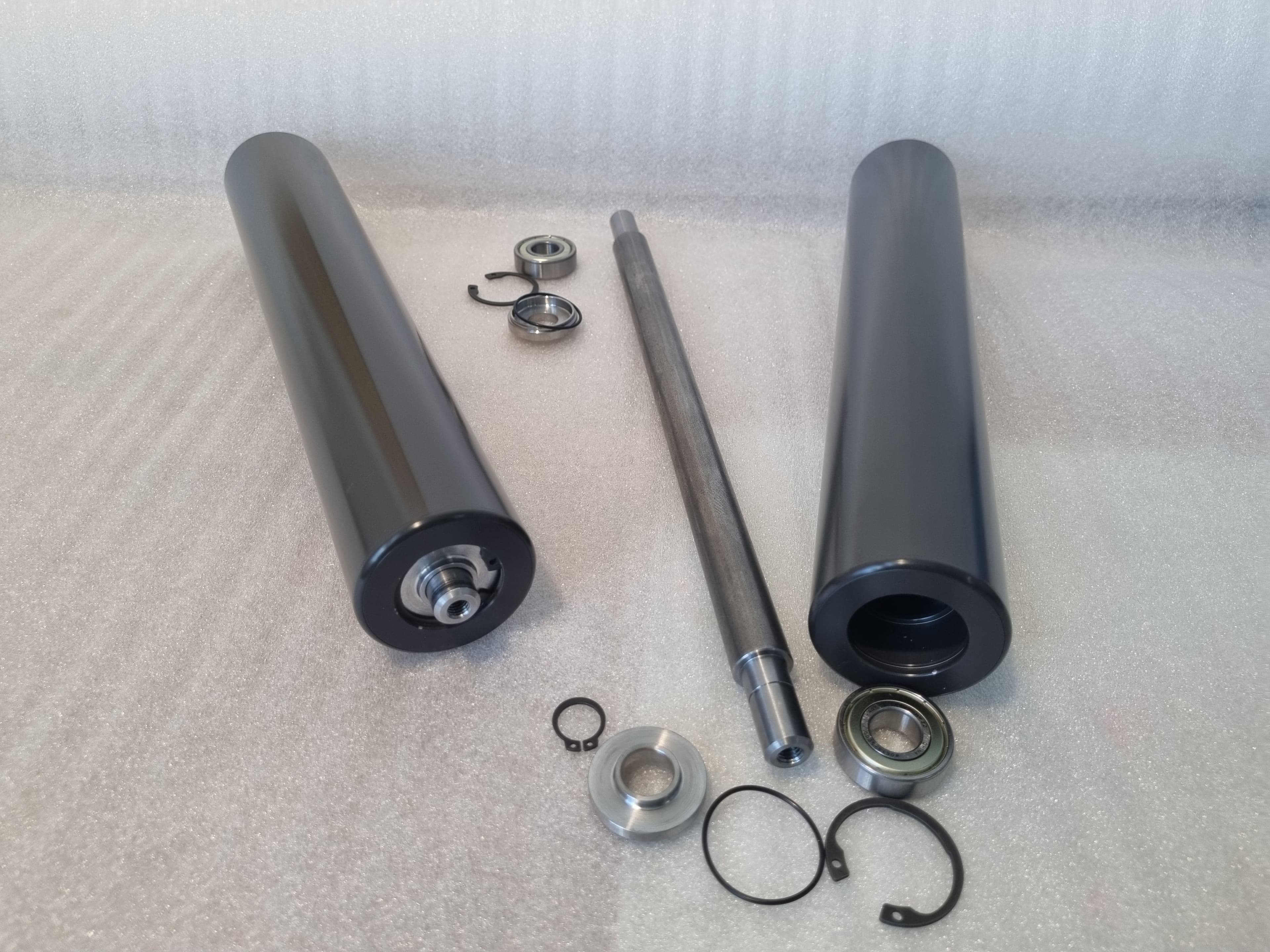 Finished metal parts and assemblies